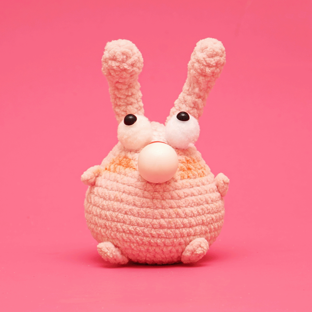 Press Bubble Dinosaur Stress Relief Crochet Plush kit for