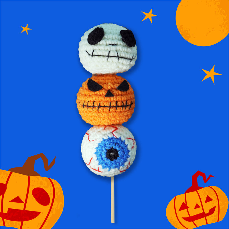 Cute Halloween Ghost luminescent Crochet Kit