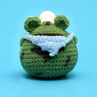 Press Bubble Frog Animal Crochet Kit