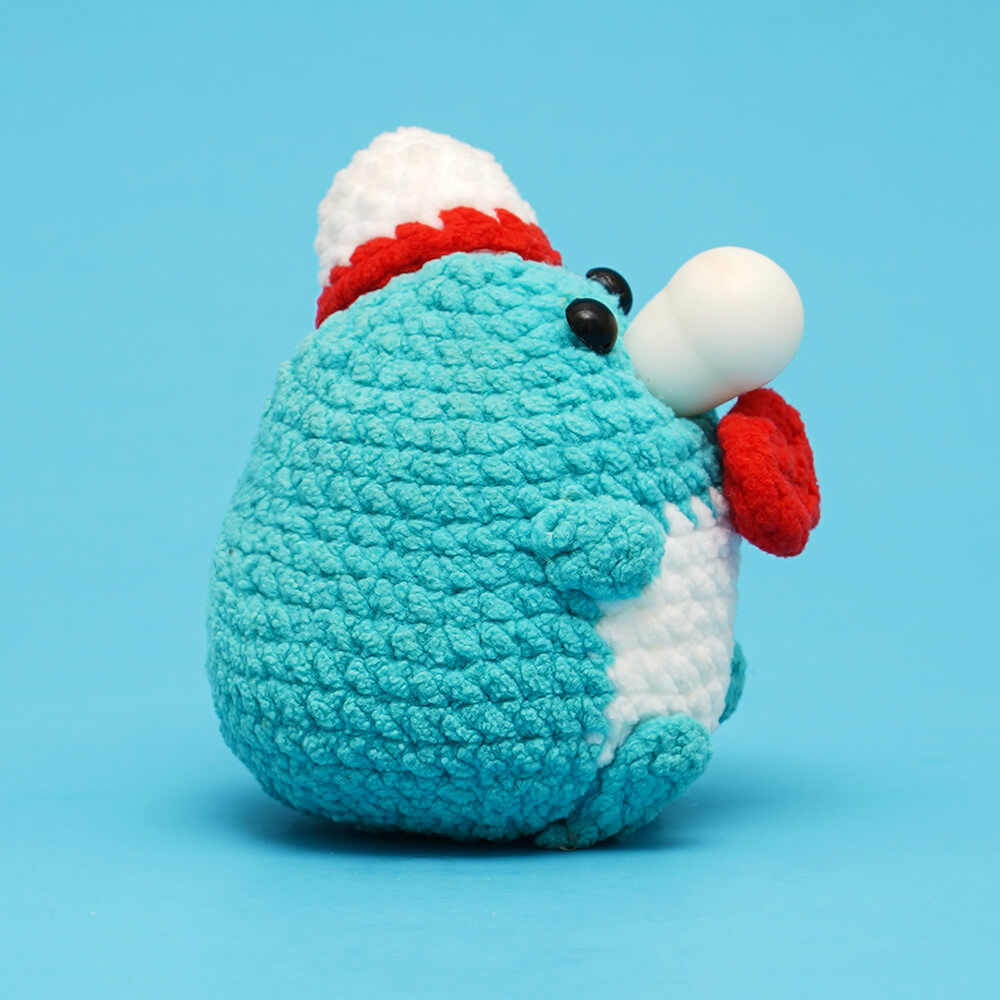 Press Bubble Penguin Animal Crochet Kit