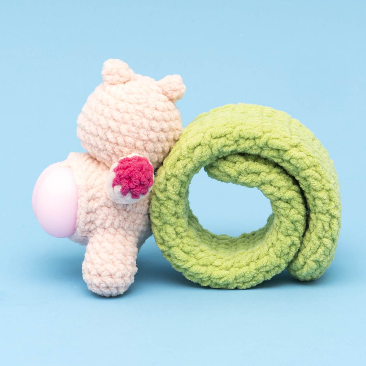 Press Bubble Animal with Q-Bomb Bracelet Crochet Kit