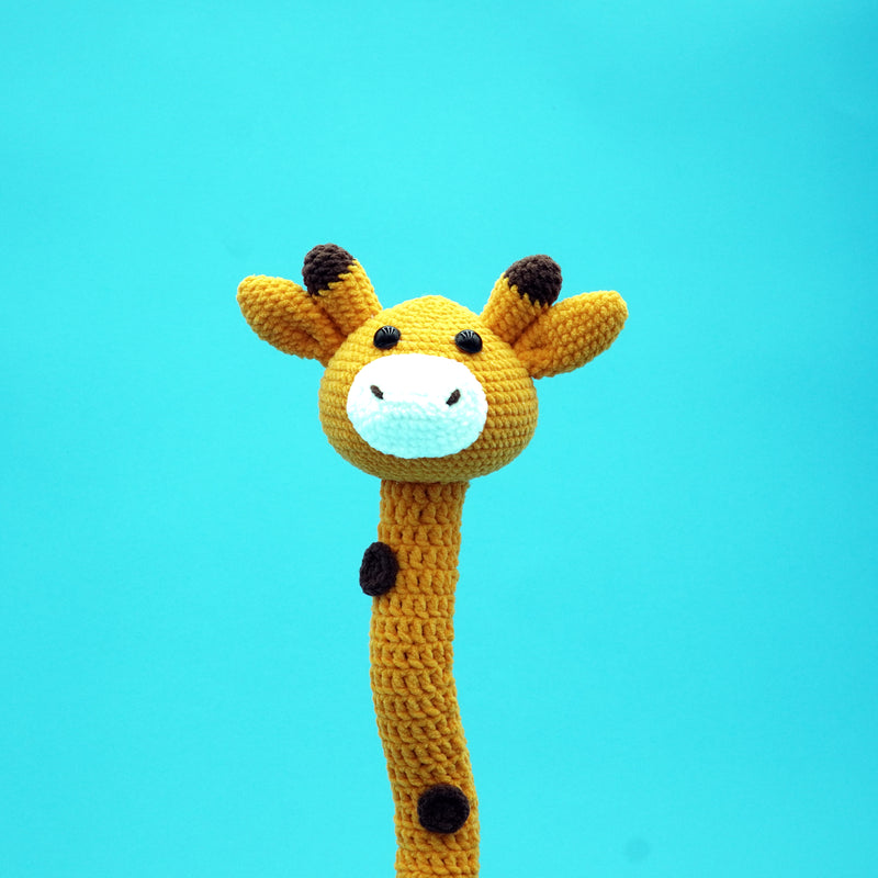 Giraffe Can Sing and Dance Cute Crochet Kit