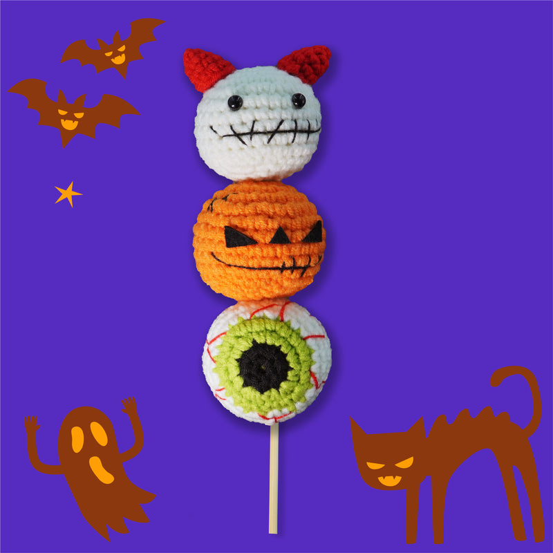 Cute Halloween Ghost Luminescent Crochet Kit