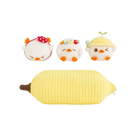 Fruit and Vegetable Pillow Doll Crochet Kit