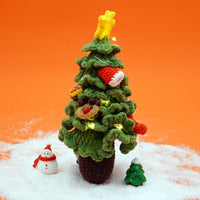 Cuddly Amigurumi Christmas Tree Crochet Kits