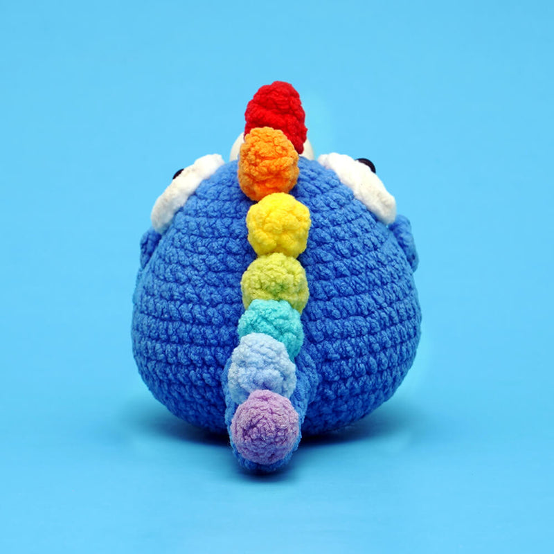 Press Bubble Animals World Stress Relief Squishy Crochet Plush Toy And Crochet Kit