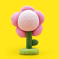 Amigurumi Pink Flower Crochet Kit