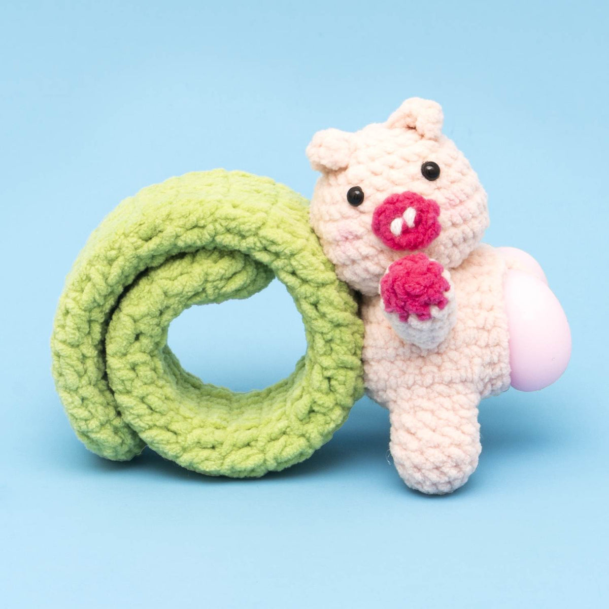 Press Bubble Animal with Q-Bomb Bracelet Crochet Kit