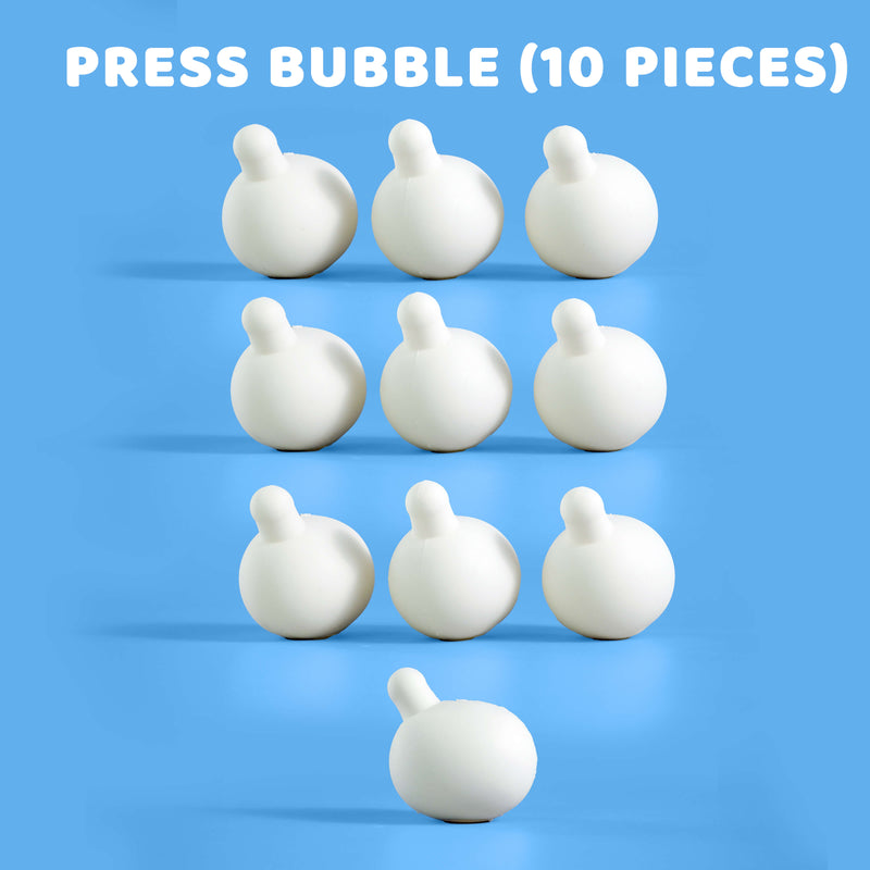 Press Bubble Stress Relief Squishy Rubber Crochet Accessories (10-20 Pieces)