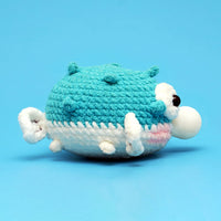 Press Bubble Puffer Fish Animal Crochet Kit