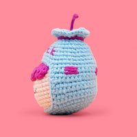 Sky Blue Milk Boba Crochet Kit for Beginners