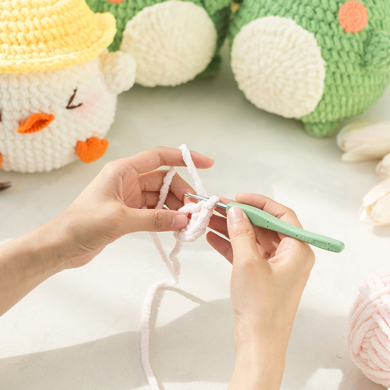 Fruit and Vegetable Pillow Doll Crochet Kit