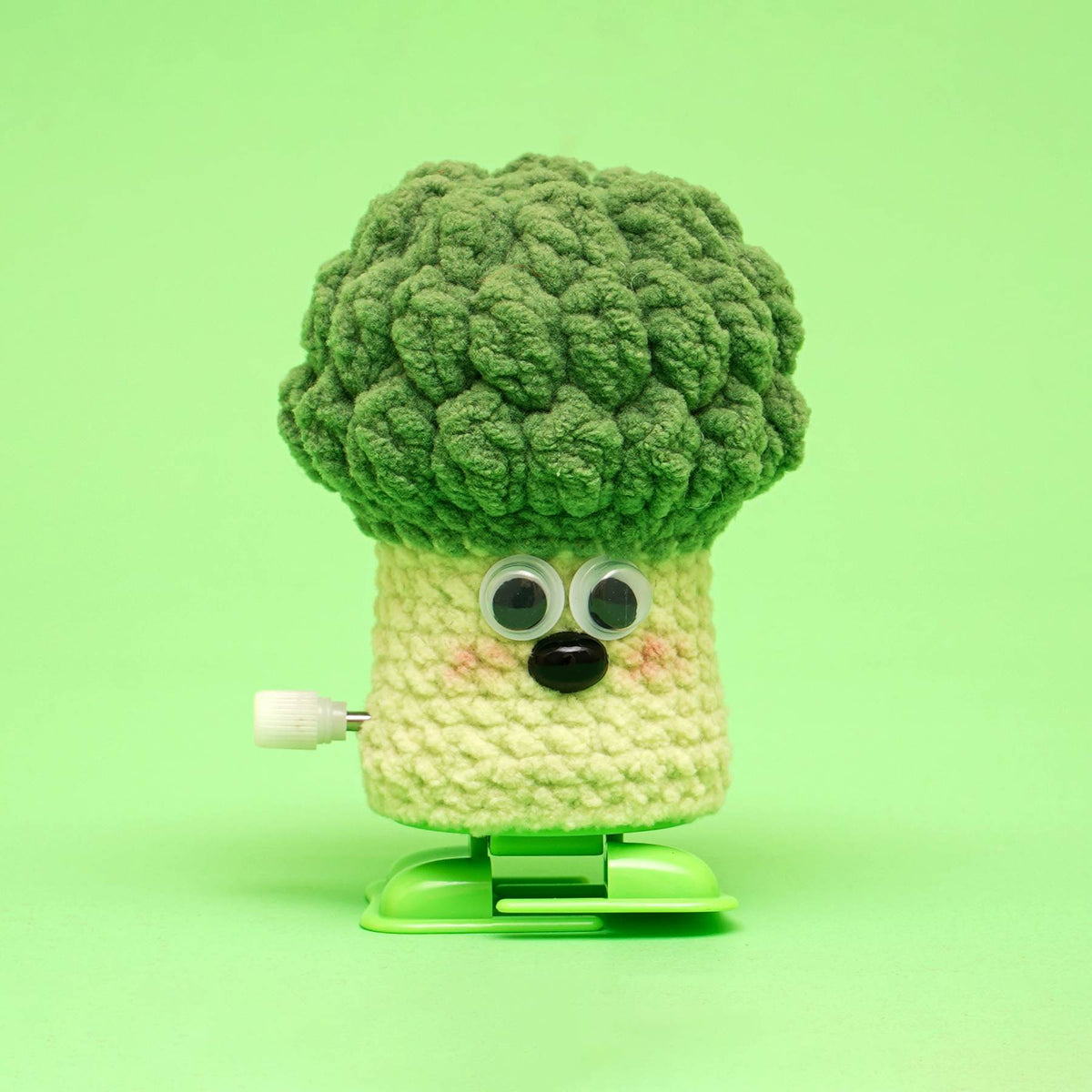 Walking Crafts Knitted Broccoli Vegetables Crochet Kit