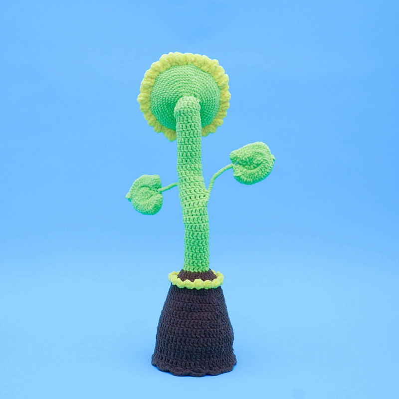 Smart Sunflower Can Sing and Dance Cute Crochet Kit