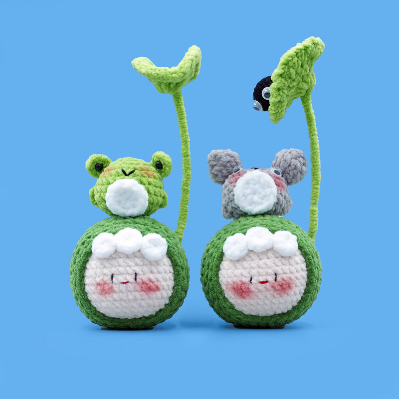 Frog King Doll Crochet Amigurumi Kit