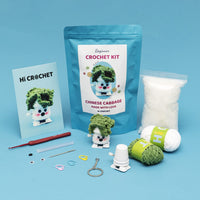 Crochet Kit Vegetarian Lovers Handmade Knitted Crochet Can Walking Vegetable