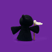 Halloween Black Grim Reaper luminescent Crocheted Kit