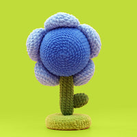 Amigurumi Blue Flower Crochet Kit