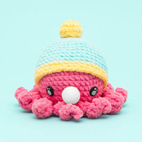 Press Bubble Animals World Stress Relief Squishy Crochet Plush Toy And Crochet Kit