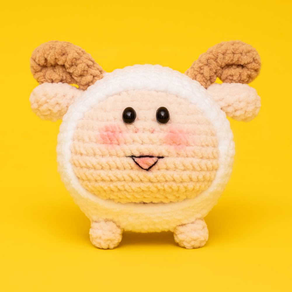 12 Chinese Zodiac Sheep Crochet Kit