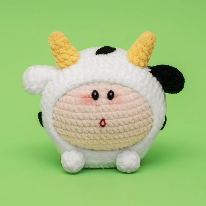 12 Chinese Zodiac Cow Crochet Kit