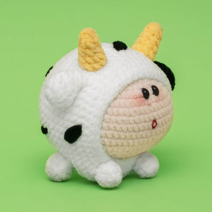 12 Chinese Zodiac Cow Crochet Kit