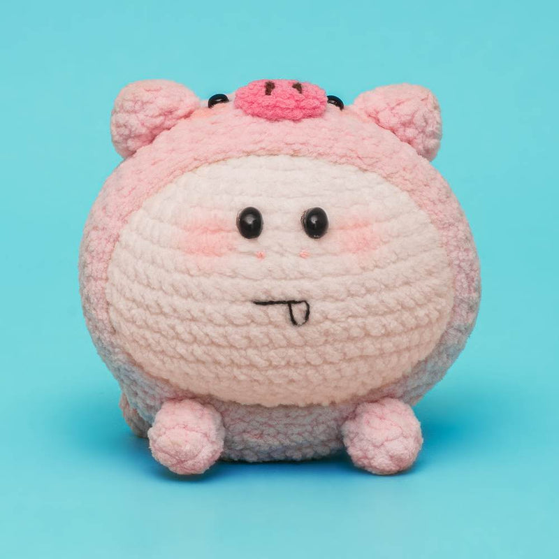 12 Chinese Zodiac Pig Crochet Kit