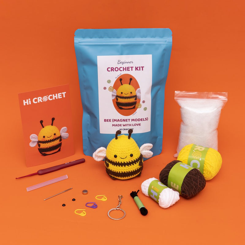 Beginner Bee Crochet Kit