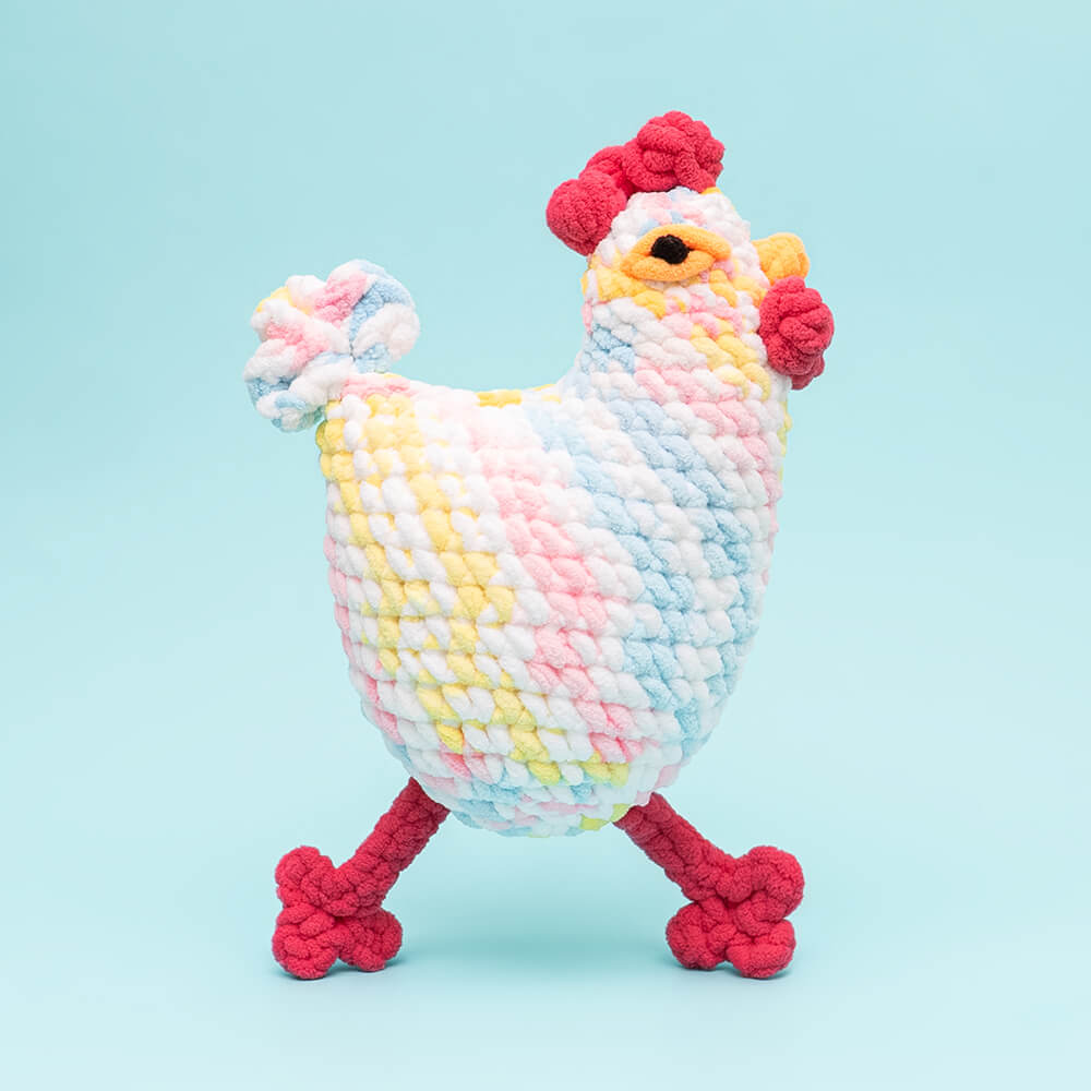 Crochet Chunky Chicken Chick Kit