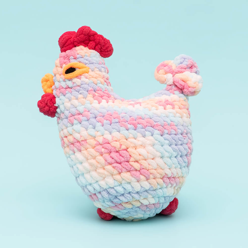 Crochet Chunky Chicken Chick Kit