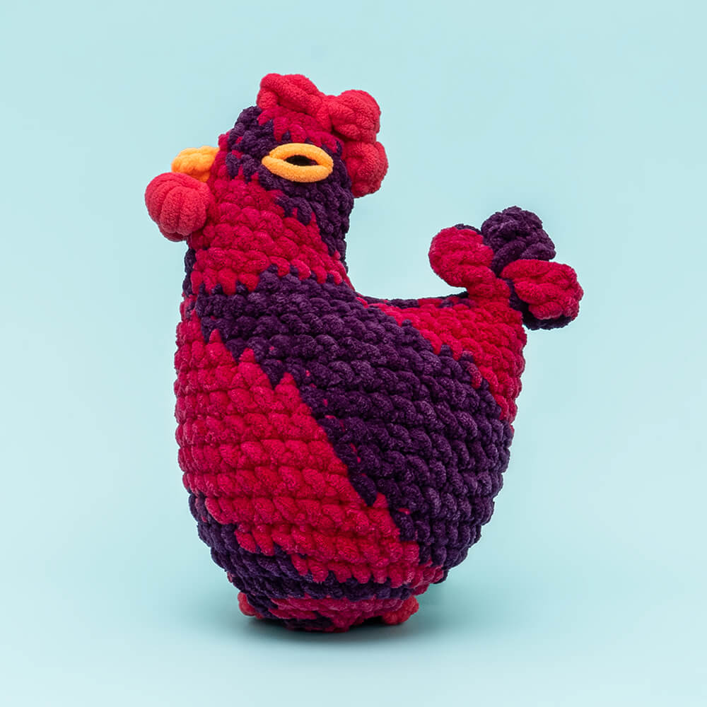 Crochet Chunky Chicken Chick Kit