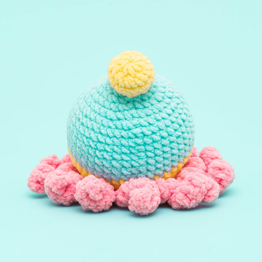 Bubble Octopus Crochet Kit