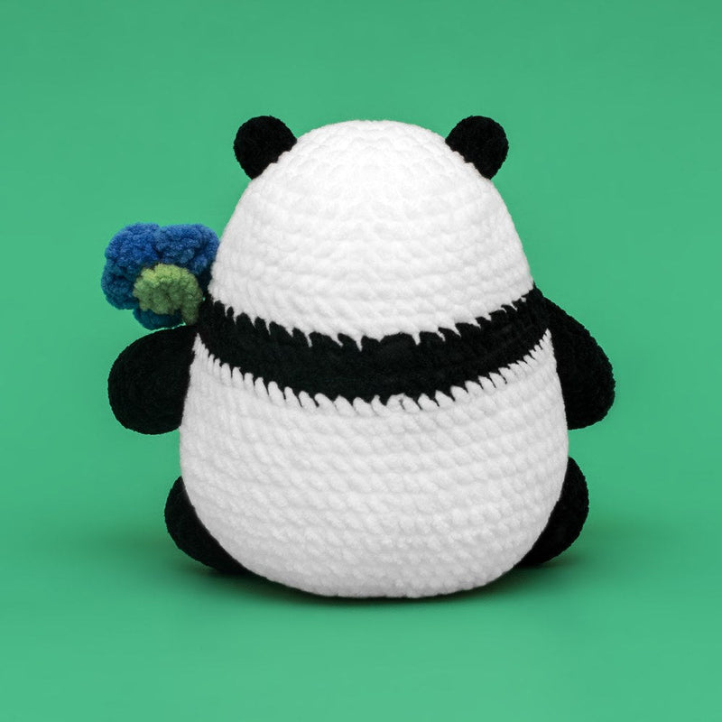 Press Bubble Panda Animal Crochet Kit