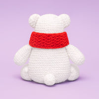 Press Bubble Scarf Bear Crochet Kit