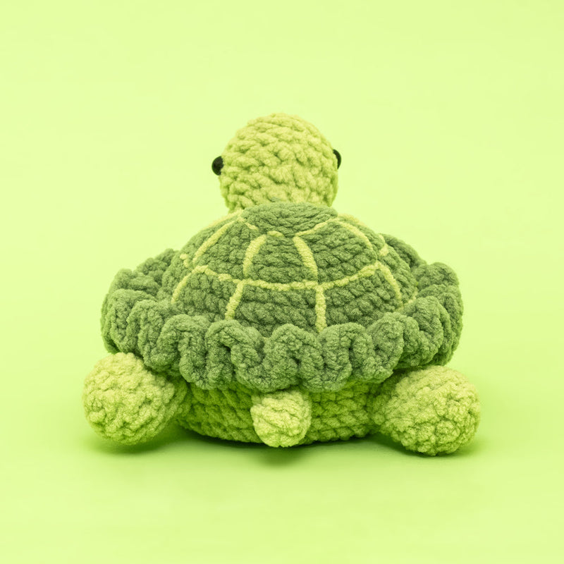 Intermediate Animal Turtle Coin Purse Crochet Kit